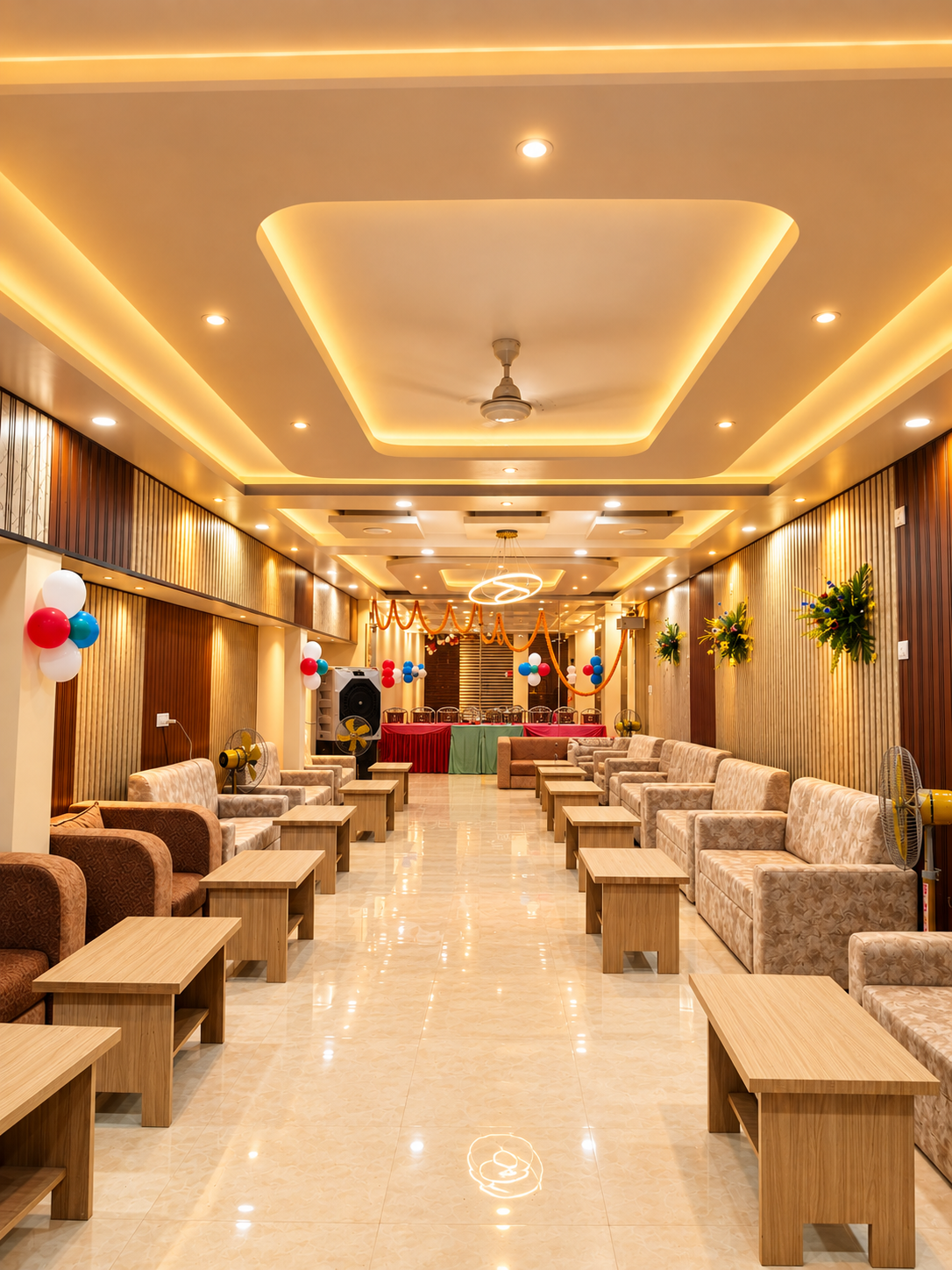 Welcoming hotel lobby at Hotel Orchid